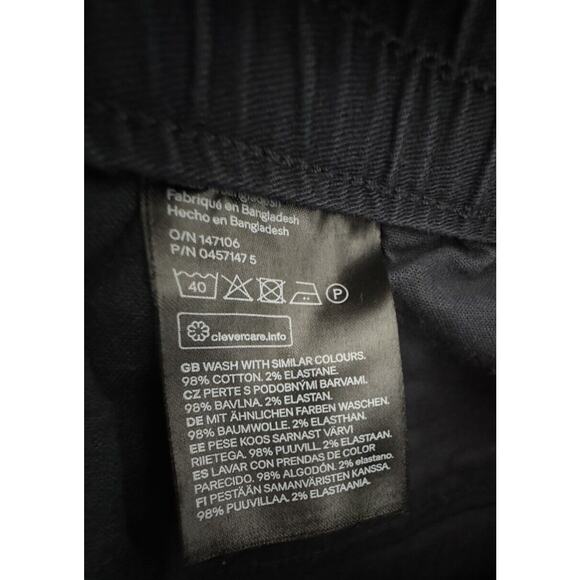 L.O.G.G Label Of graded goods H&M Slim Fit Stretch Size Small Cotton & Spandex - Picture 5 of 6